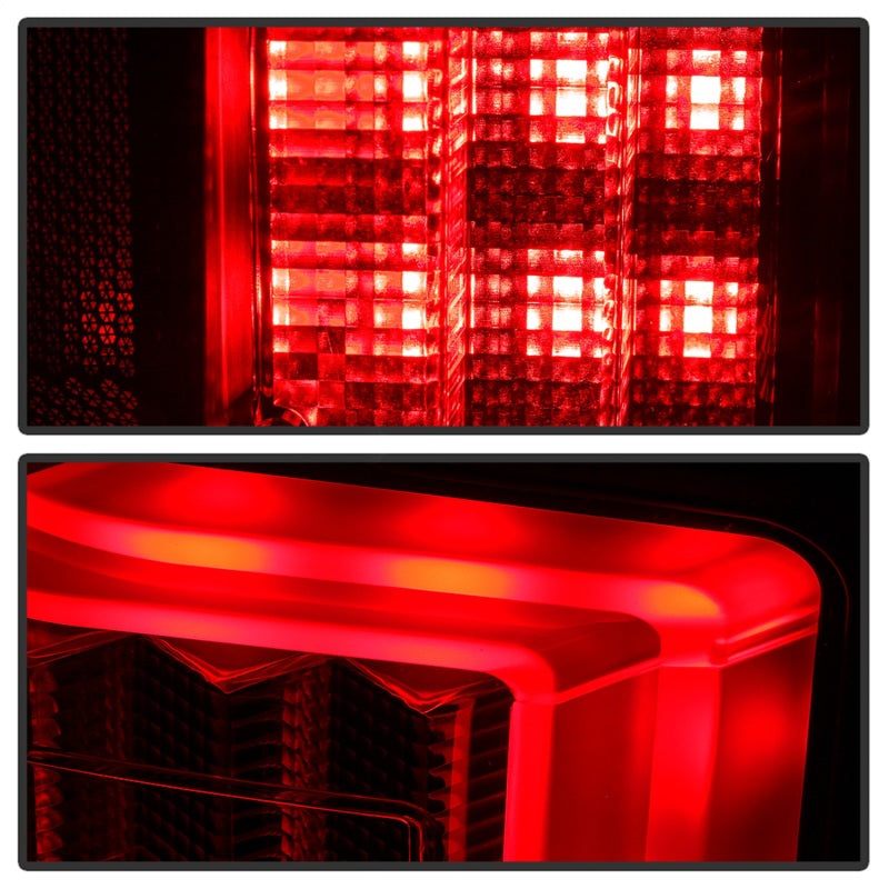 Spyder Ford F150 15-17 Light Bar LED Tail Lights (Not Compatible w/ Rear Blind Spot) - Black 5085948