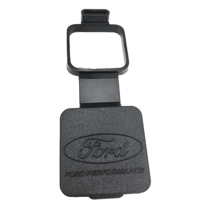 Ford Racing Rubber 2in Hitch Receiver Cover w/Ford Oval/Ford Performance Logo M-1840-FP