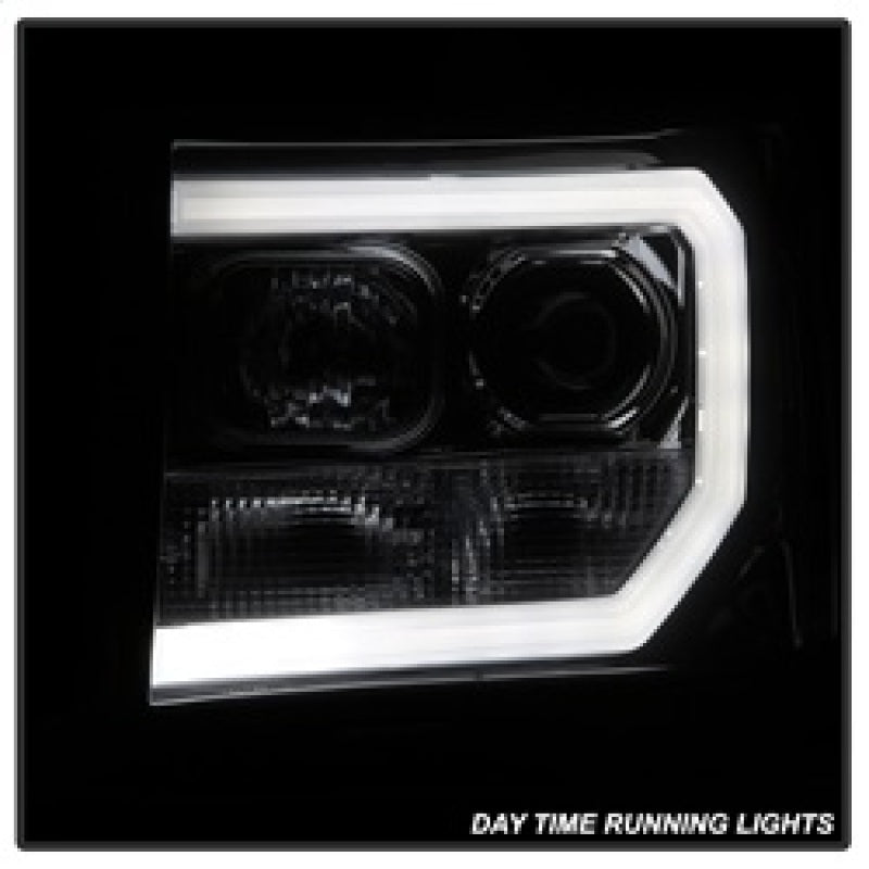 FR SPORT Spyder GMC Sierra 1500/2500/3500 07-13 V2 Projector Headlights - Smoke...