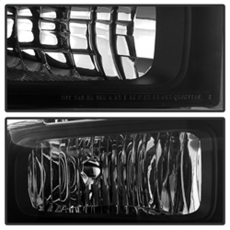 FR SPORT SPYDER Xtune Ford F250/350/450 Super Duty 05-07 Crystal Headlights Black Smoked...