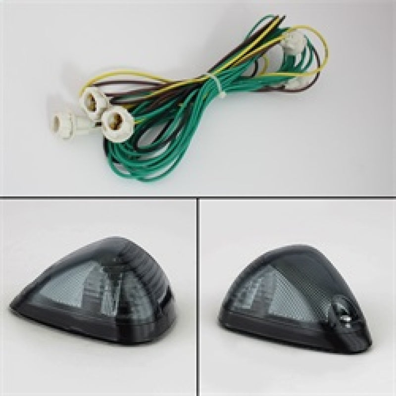 FR SPORT SPYDER xTune Ford SuperDuty F250-F250 99-15 Amber LED Cab Roof lights - Smoke...