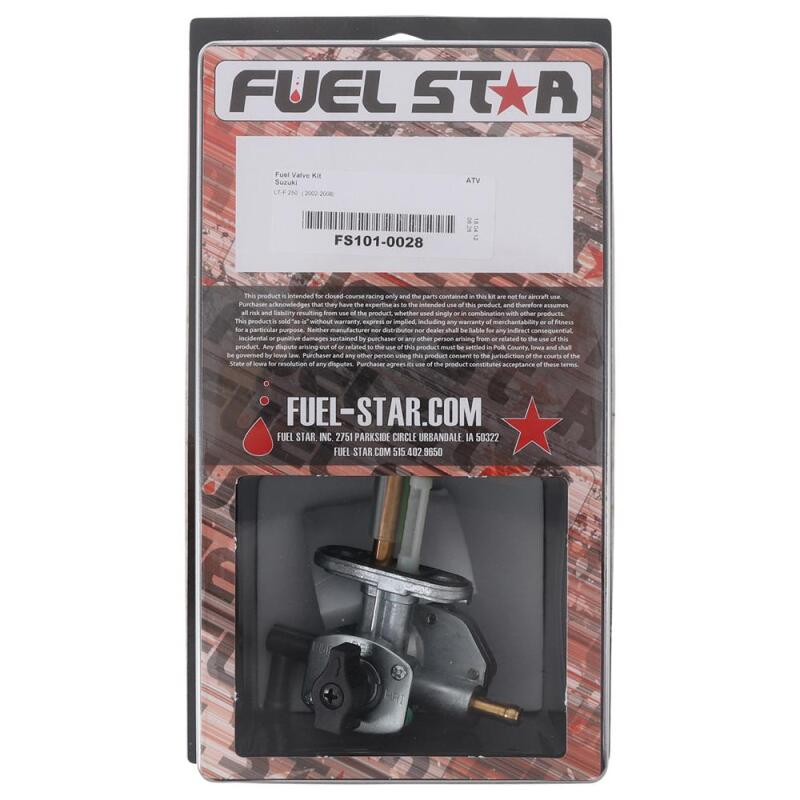 All Balls Racing 02-06 LT-F 250 Ozark 2x4 Fuel Valve Kit FS101-0028