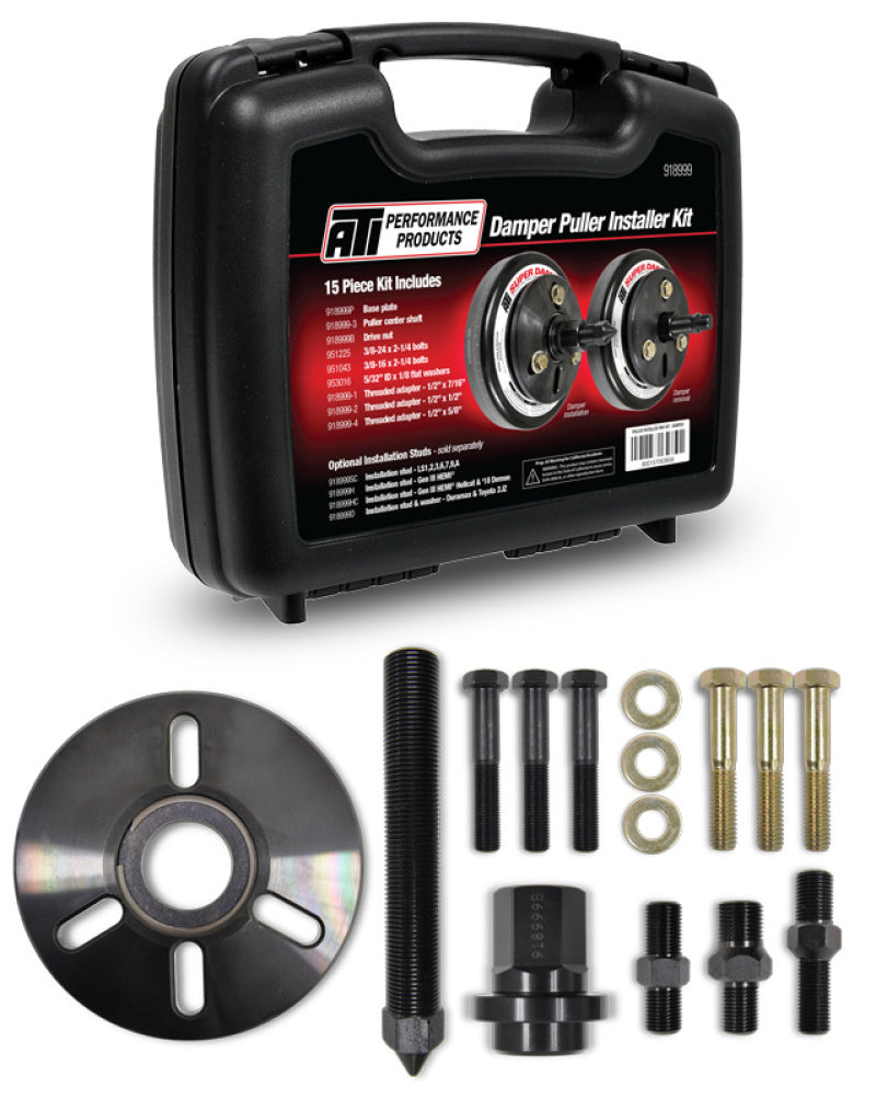 ATI Installation Stud - New Gen Hemi Hellcat & Demon - M16x1.5x5.6 - Damper Puller Metric Adapter ATI918999HC