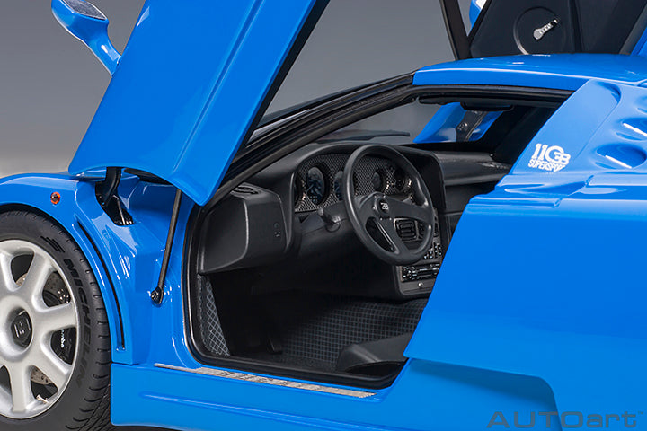AUTOart Bugatti EB110 SS French Racing Blue 1:18