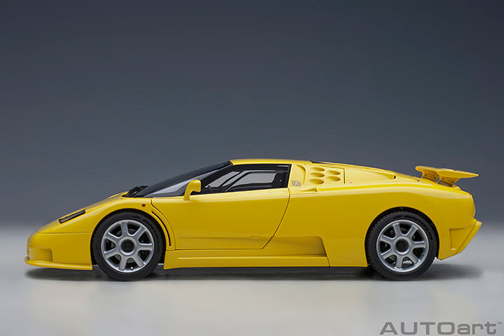 AUTOart Bugatti EB110 SS Giallo Bugatti (Yellow) 1:18