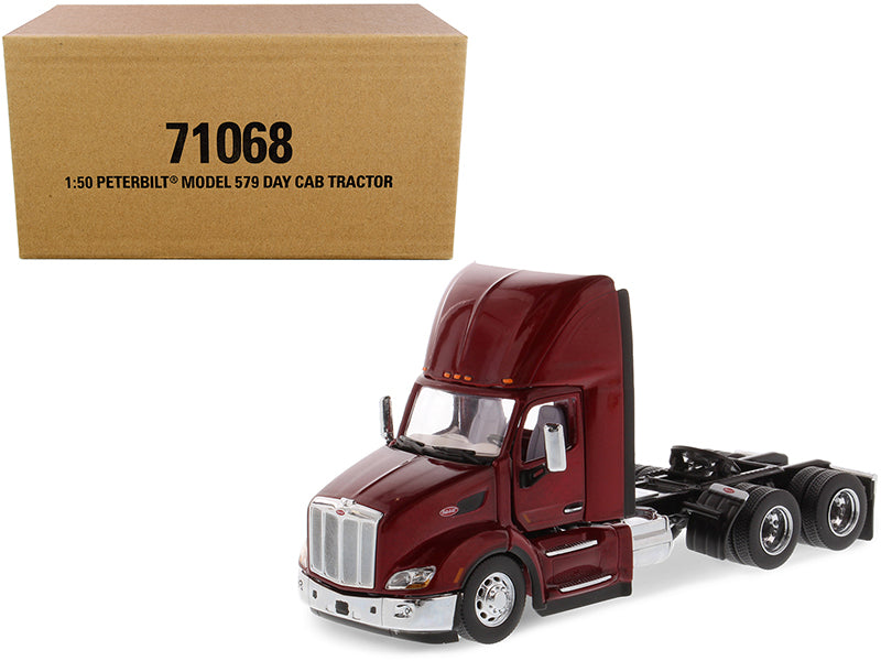Rapid Vehicles Peterbilt 579 Day Cab Truck Tractor Legendary Red "Transport Series" 1/50 Diecast...