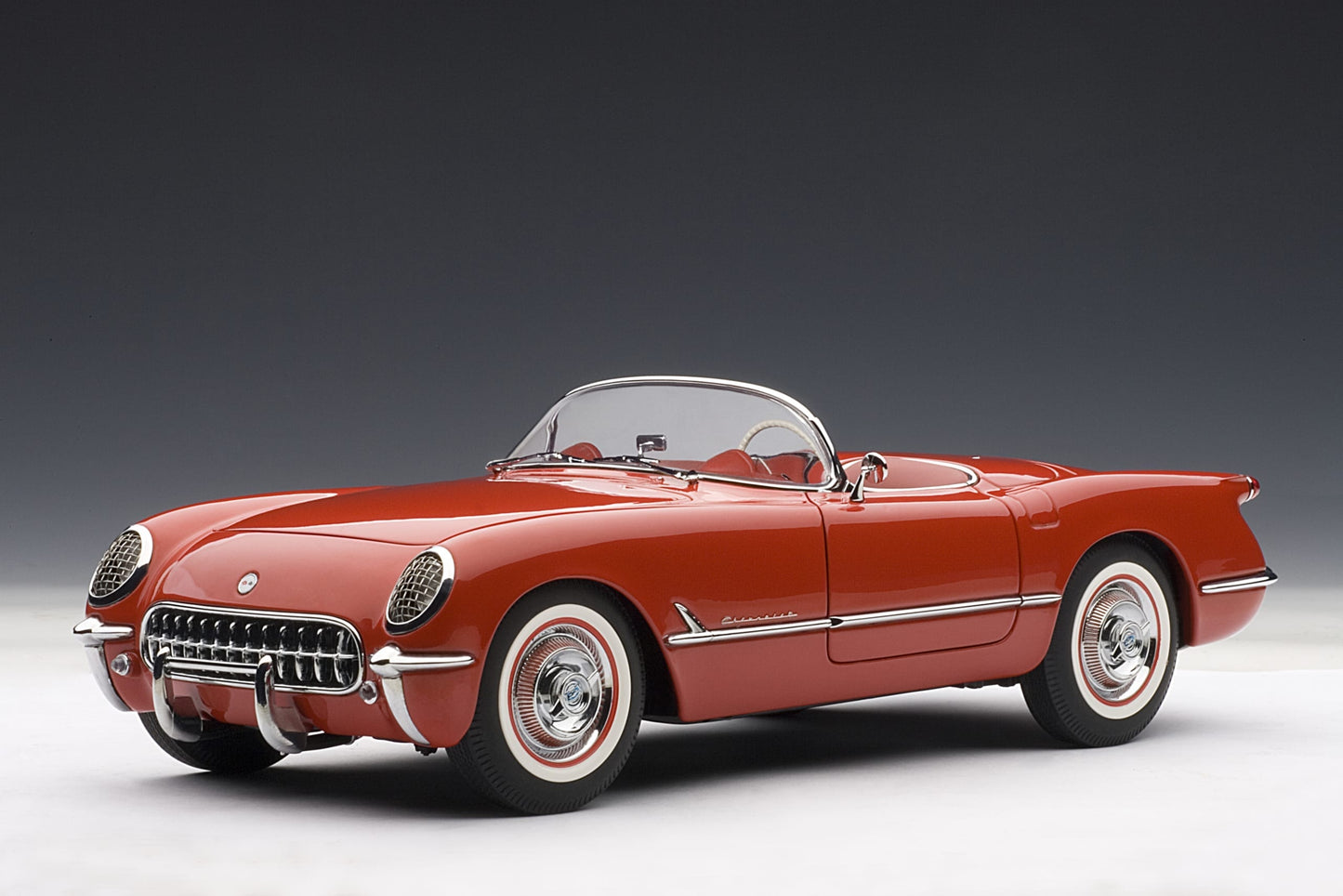 AUTOart Millennium 1954 Chevy Corvette C1 Convertible Red 1:18