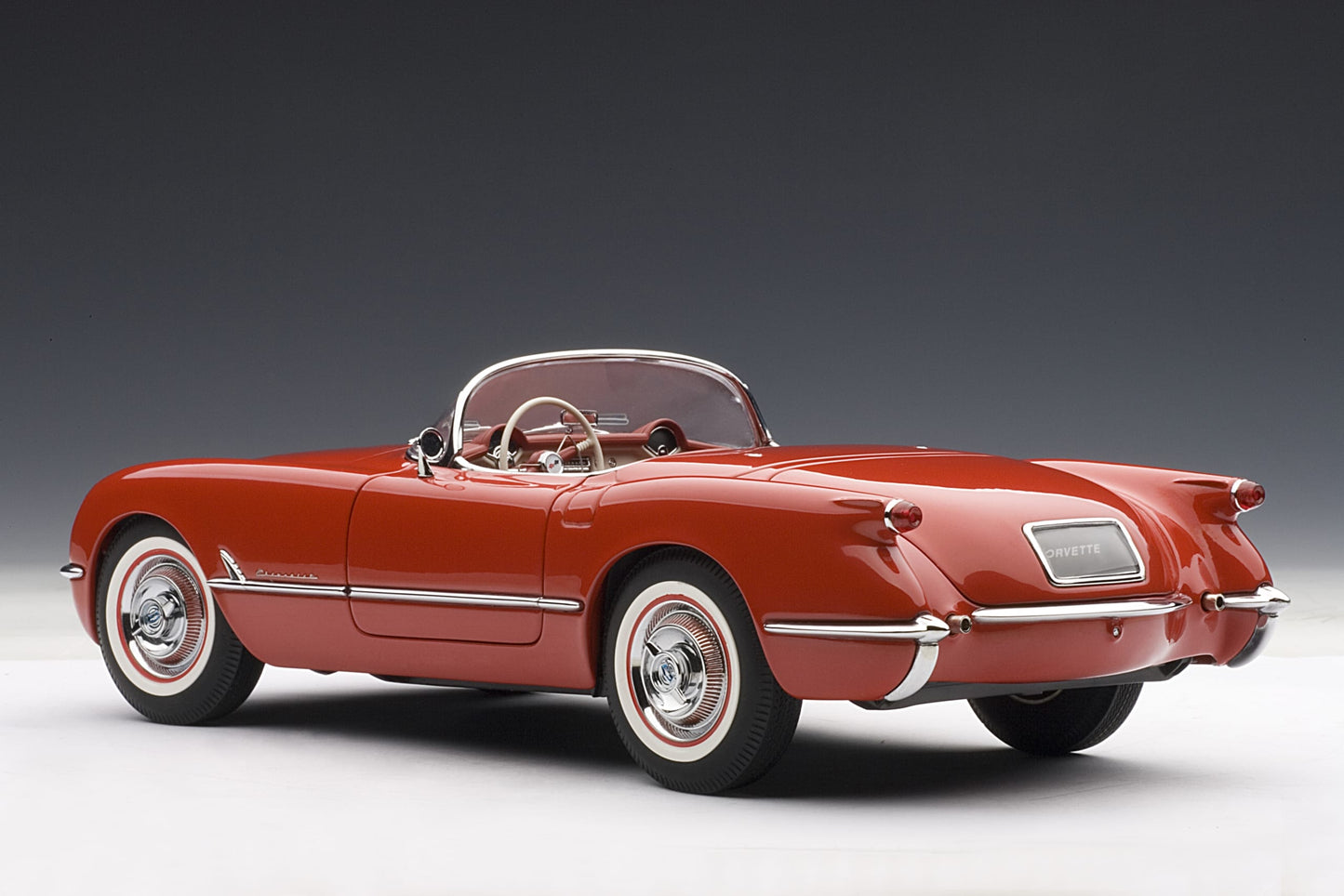 AUTOart Millennium 1954 Chevy Corvette C1 Convertible Red 1:18