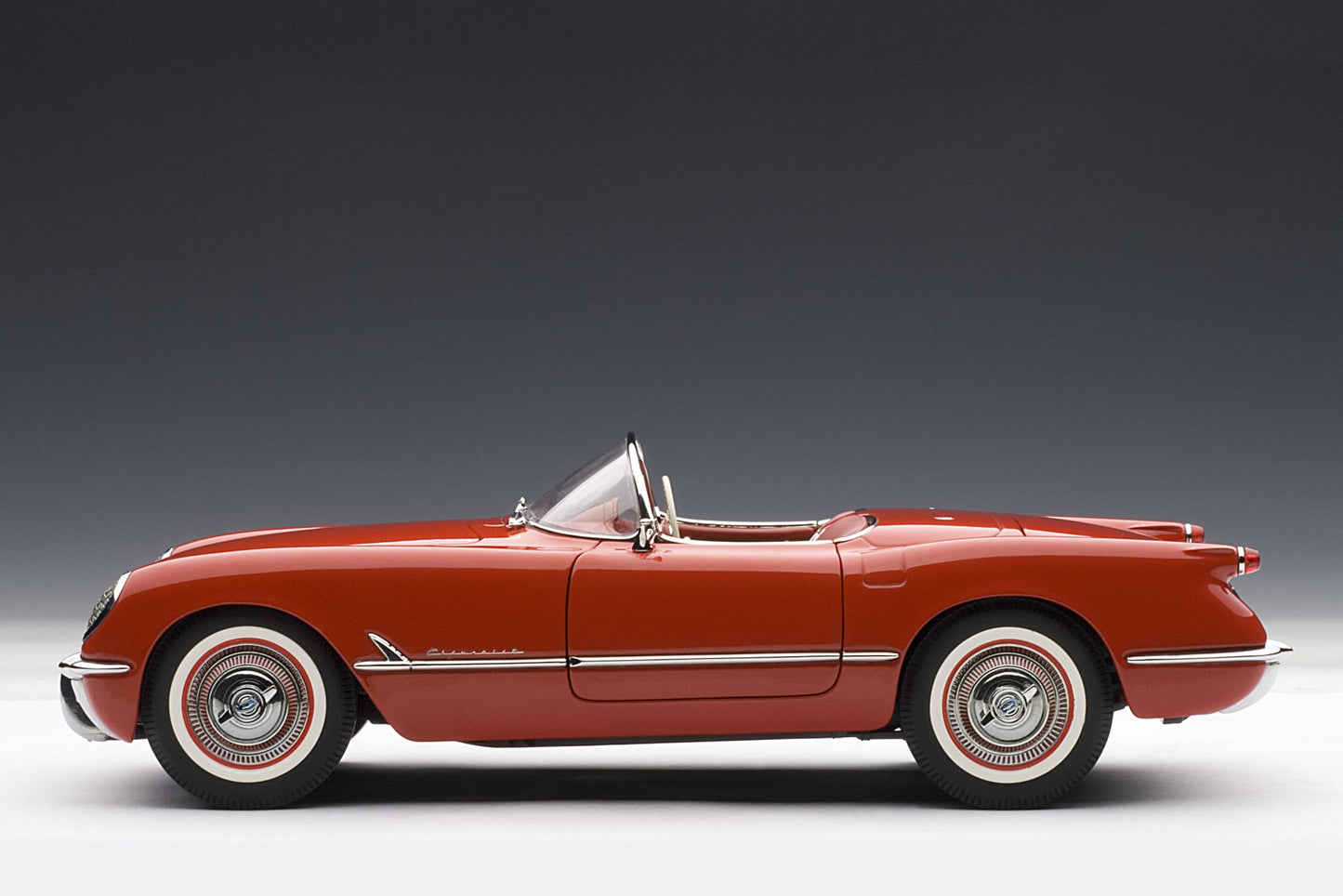 AUTOart Millennium 1954 Chevy Corvette C1 Convertible Red 1:18