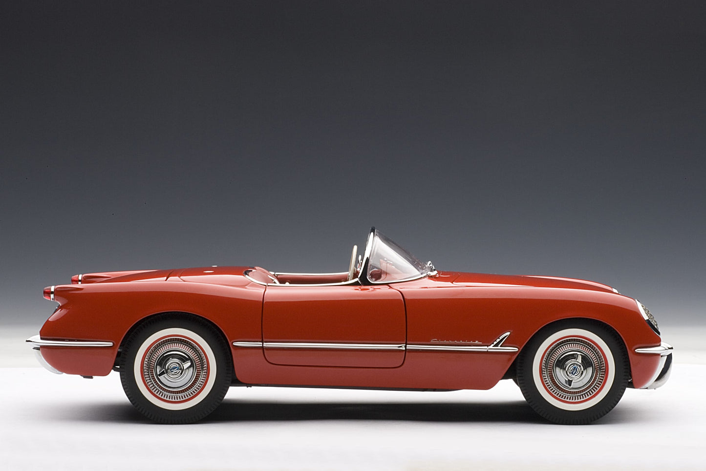 AUTOart Millennium 1954 Chevy Corvette C1 Convertible Red 1:18