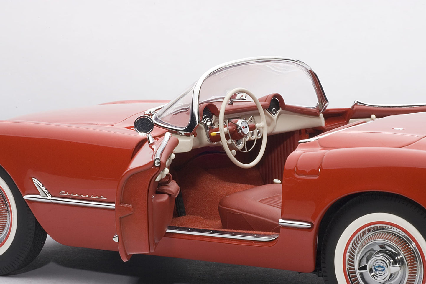 AUTOart Millennium 1954 Chevy Corvette C1 Convertible Red 1:18