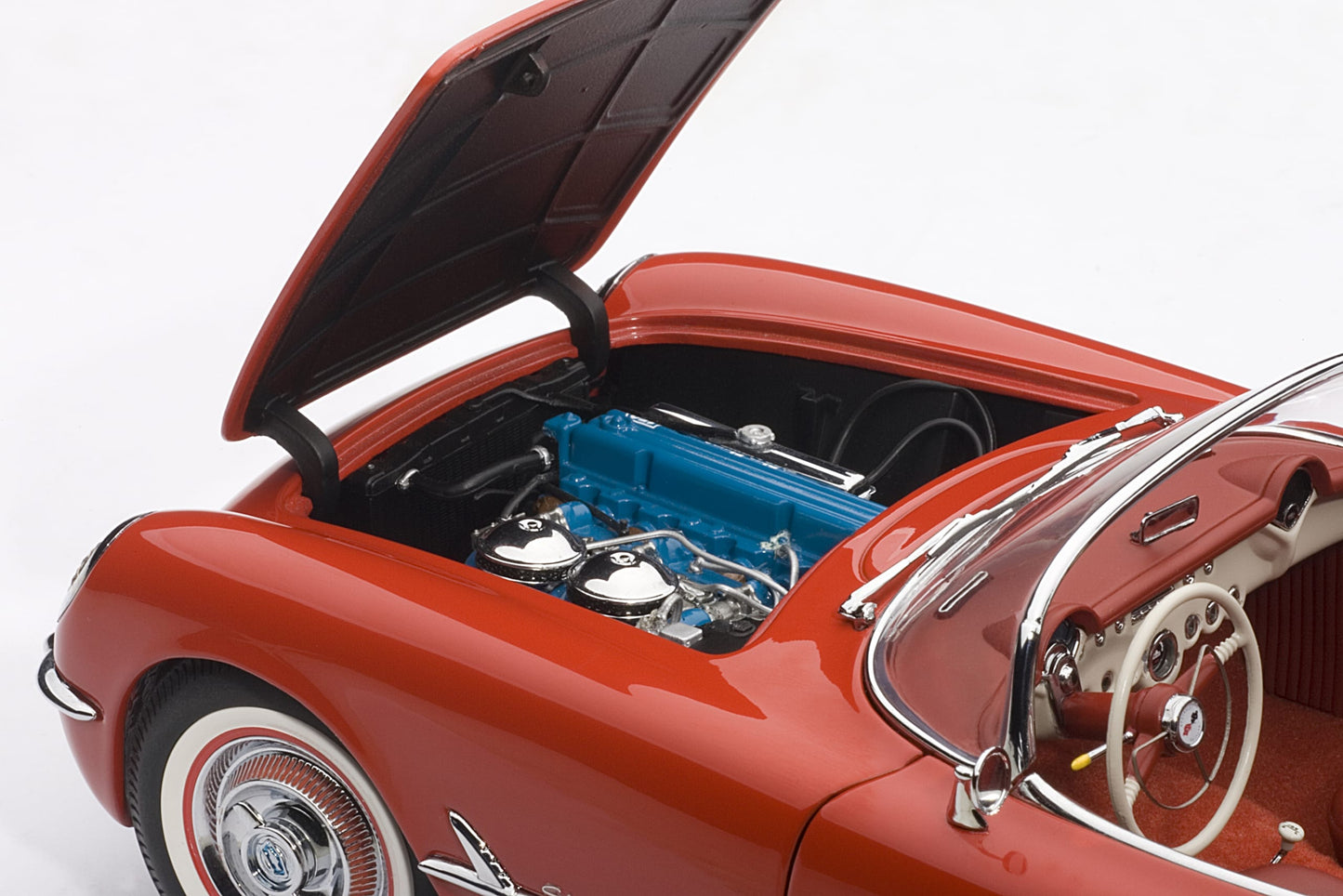 AUTOart Millennium 1954 Chevy Corvette C1 Convertible Red 1:18