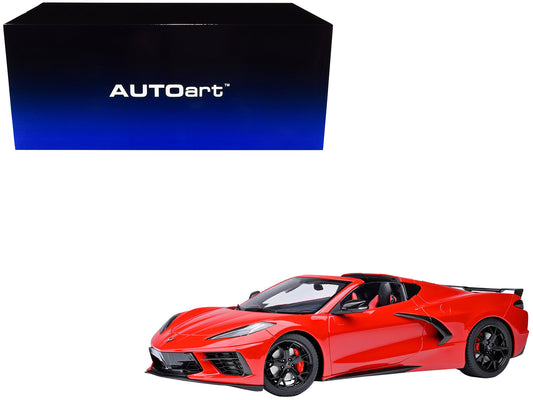 Rapid Vehicles 2020 Chevrolet Corvette C8 Stingray Torch Red 1/18 Model Car by Autoart  free...