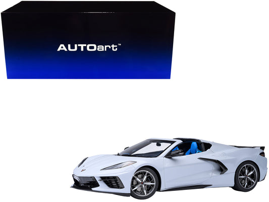 Rapid Vehicles 2020 Chevrolet Corvette C8 Stingray Ceramic Matrix Gray Metallic 1/18 Model Car by...