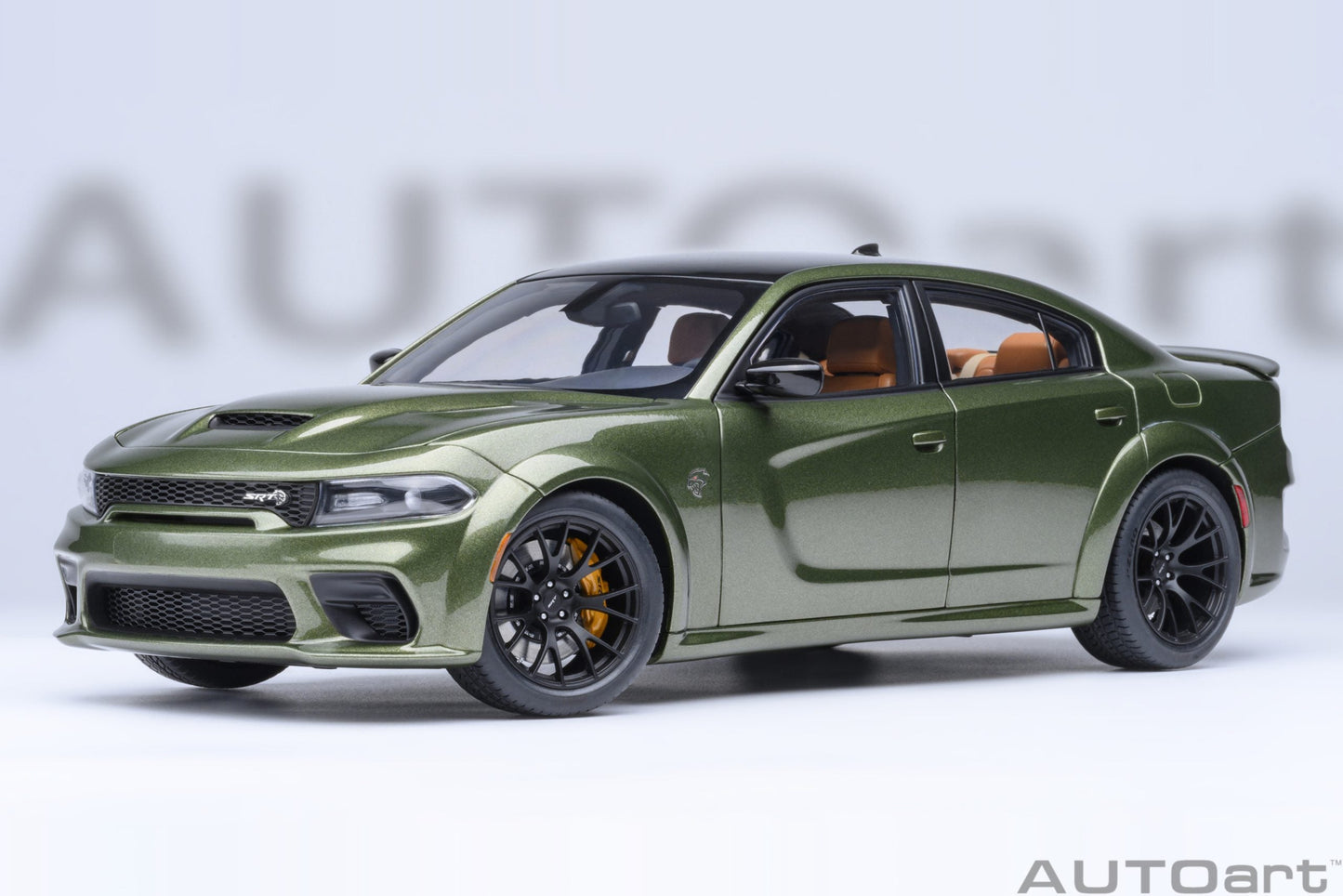 AUTOart Dodge Charger SRT Hellcat Redeye Jailbreak F8 Green 1:18