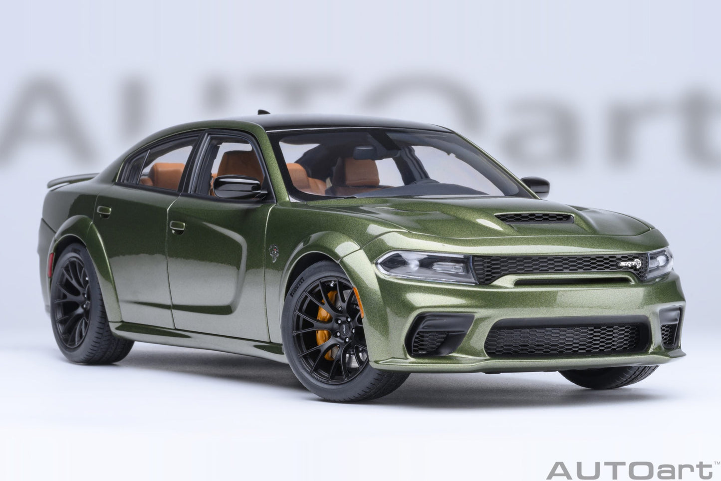 AUTOart Dodge Charger SRT Hellcat Redeye Jailbreak F8 Green 1:18