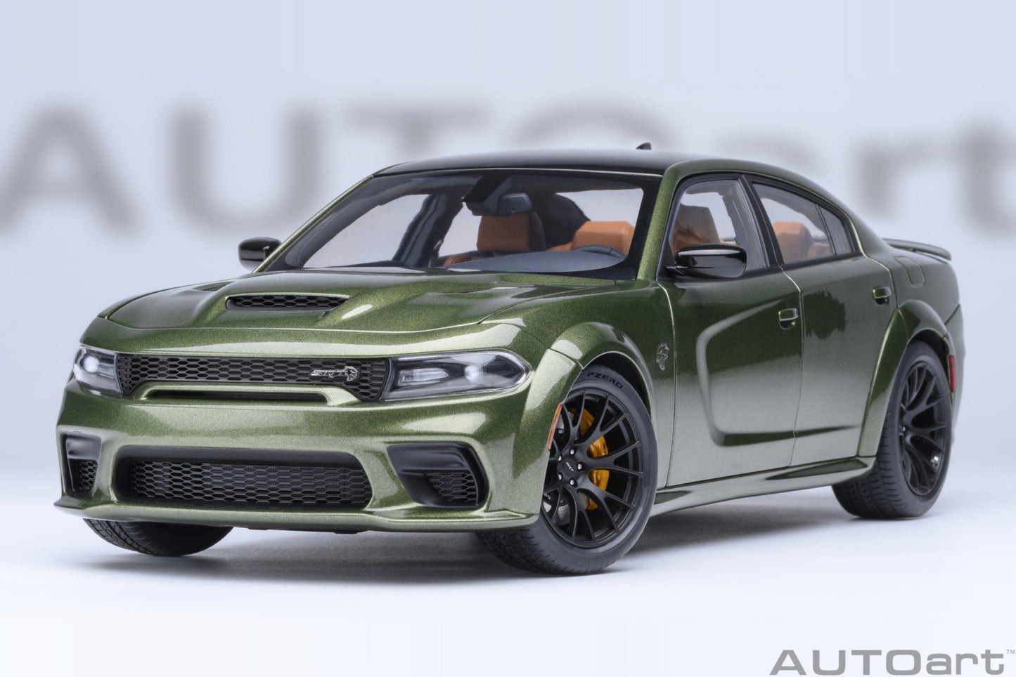 AUTOart Dodge Charger SRT Hellcat Redeye Jailbreak F8 Green 1:18