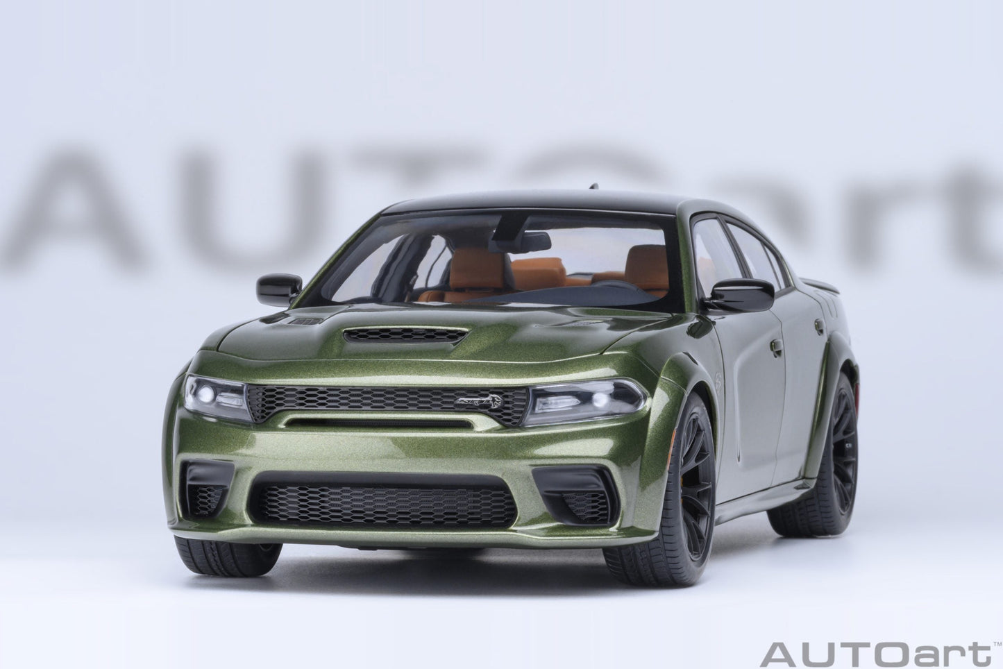 AUTOart Dodge Charger SRT Hellcat Redeye Jailbreak F8 Green 1:18