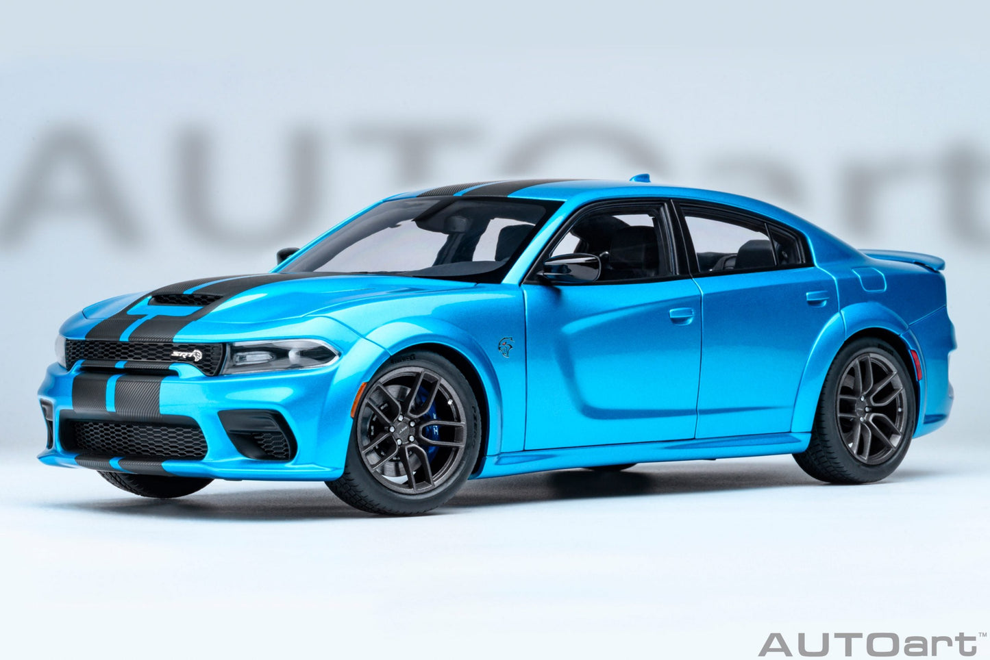 AUTOart Dodge Charger SRT Hellcat Redeye Jailbreak F5 Blue 1:18