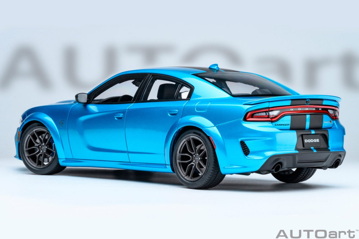AUTOart Dodge Charger SRT Hellcat Redeye Jailbreak F5 Blue 1:18