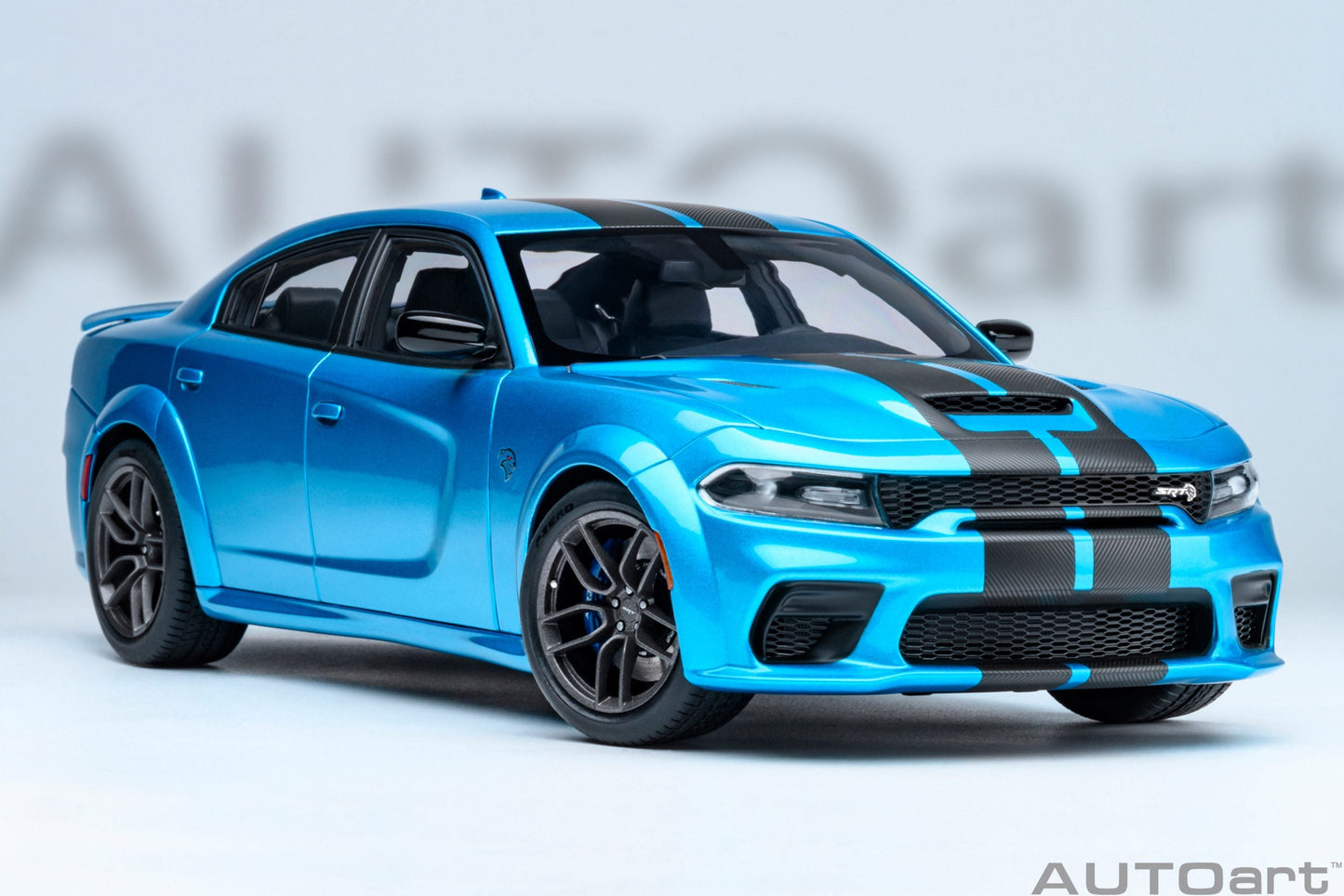 AUTOart Dodge Charger SRT Hellcat Redeye Jailbreak F5 Blue 1:18