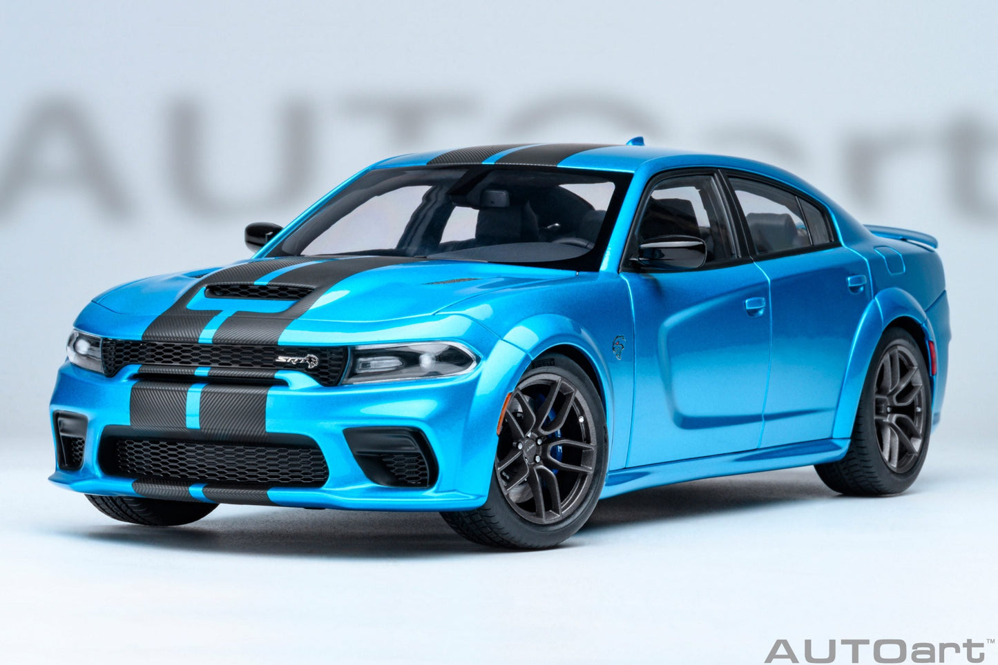 AUTOart Dodge Charger SRT Hellcat Redeye Jailbreak F5 Blue 1:18