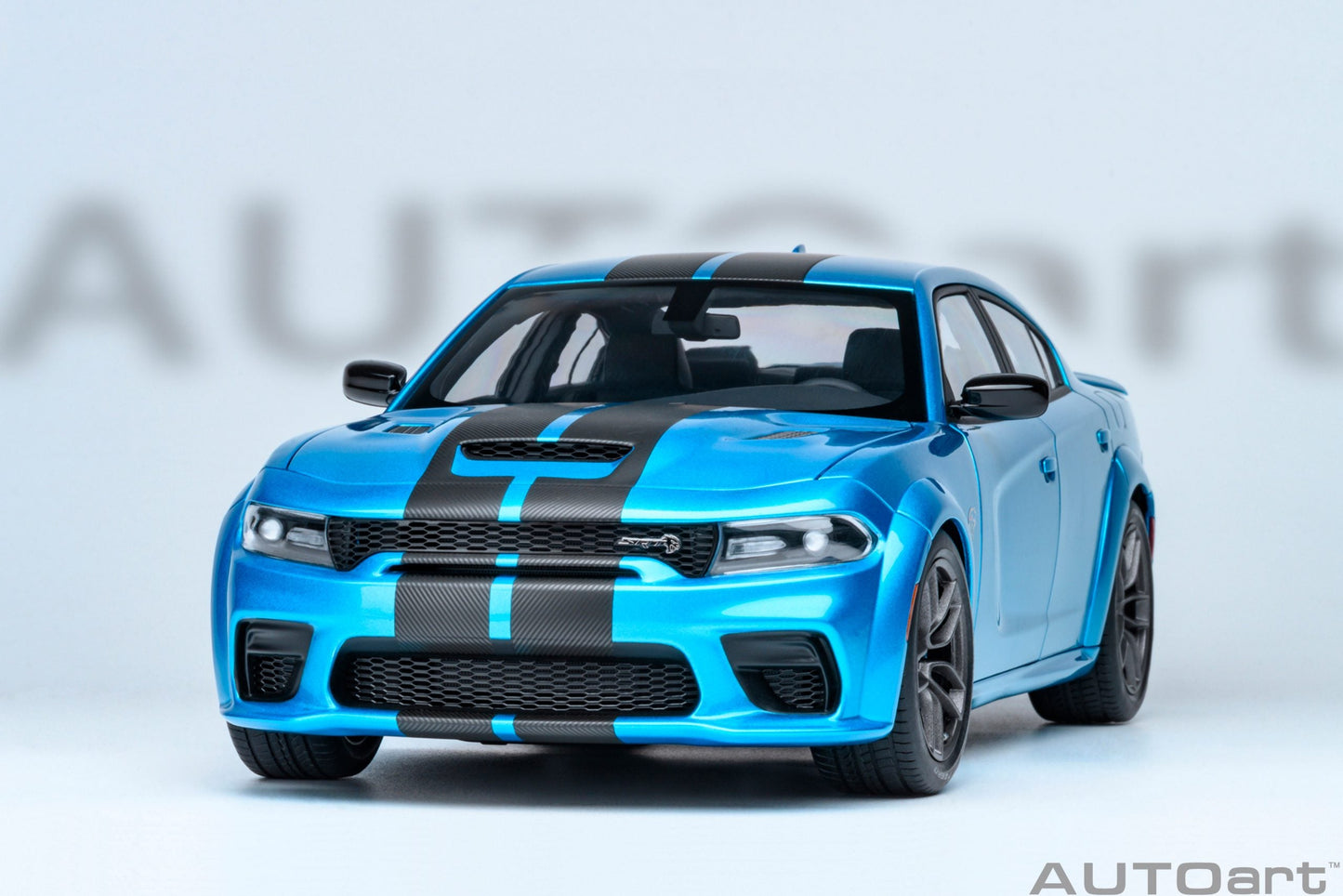 AUTOart Dodge Charger SRT Hellcat Redeye Jailbreak F5 Blue 1:18