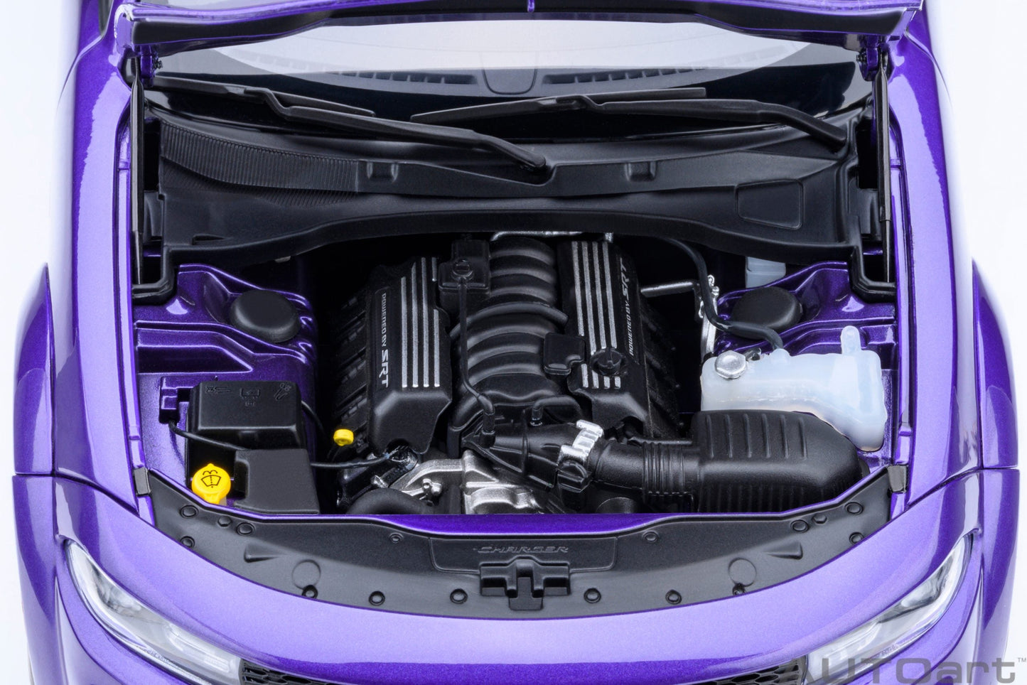 AUTOart Dodge Charger R/T Scat Pack Widebody Plum Crazy Purple 1:18