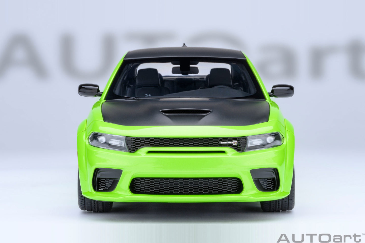 AUTOart Dodge Charger R/T Scat Pack Widebody Sublime Green 1:18