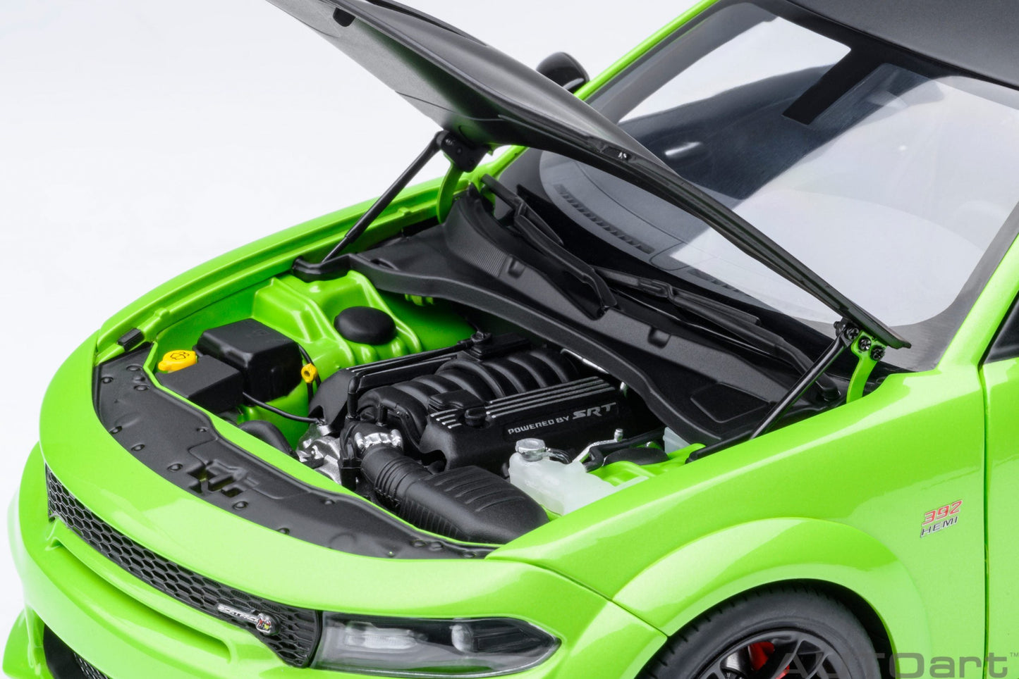 AUTOart Dodge Charger R/T Scat Pack Widebody Sublime Green 1:18