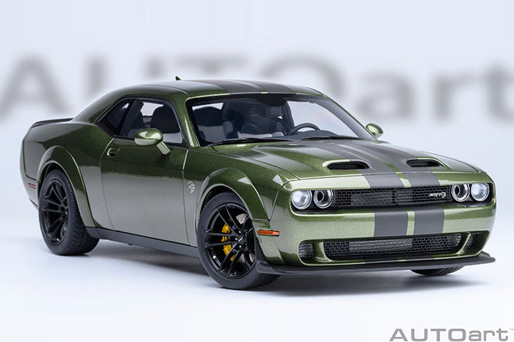 AUTOart 2022 Dodge Challenger SRT Jailbreak F8 Green 1:18