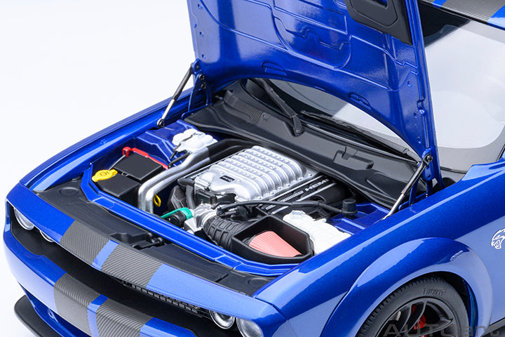 AUTOart 2022 Dodge Challenger SRT Jailbreak Indigo Blue 1:18