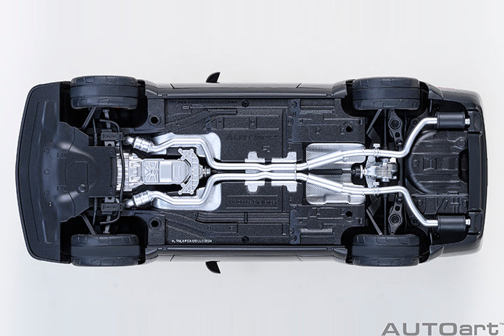 AUTOart 2023 Dodge Challenger SRT Super Stock Pitch Black 1:18
