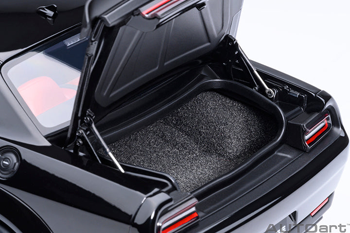 AUTOart 2023 Dodge Challenger SRT Super Stock Pitch Black 1:18