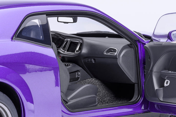AUTOart 2023 Dodge Challenger SRT Super Stock Plum Crazy (Purple) 1:18