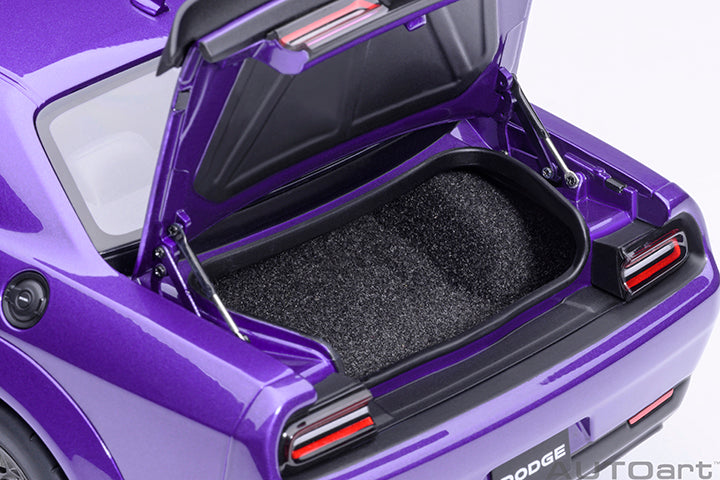 AUTOart 2023 Dodge Challenger SRT Super Stock Plum Crazy (Purple) 1:18