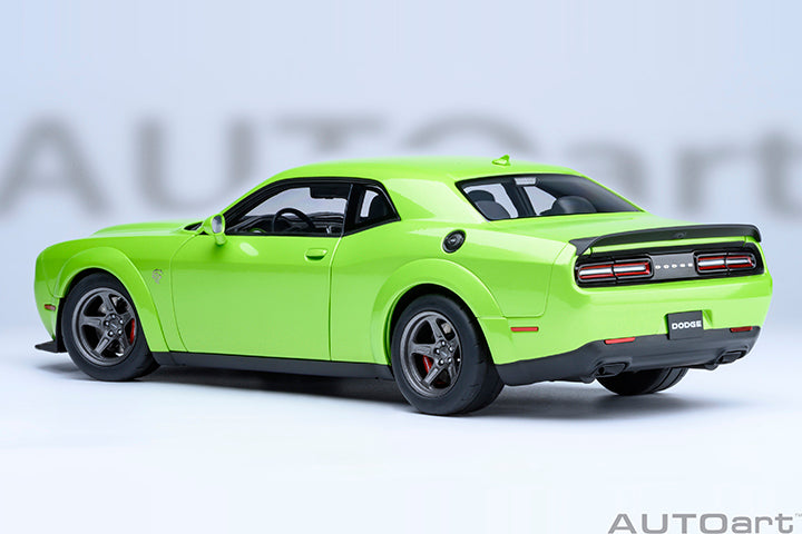 AUTOart 2023 Dodge Challenger SRT Super Stock Sublime Green 1:18