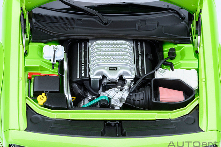 AUTOart 2023 Dodge Challenger SRT Super Stock Sublime Green 1:18