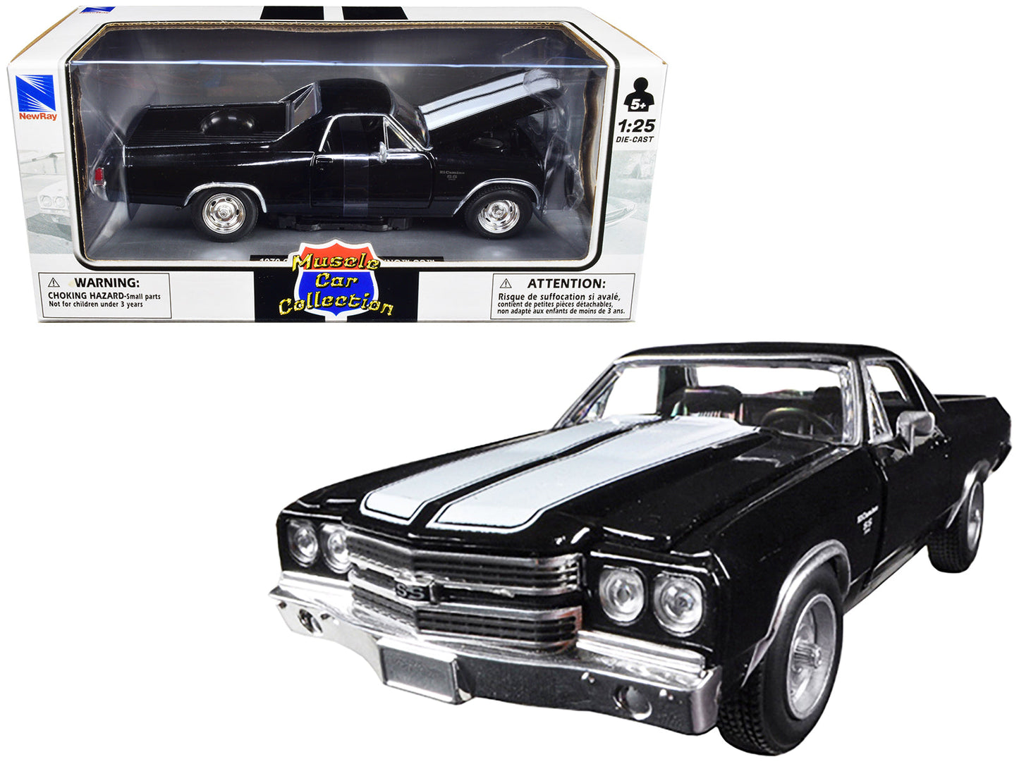 PowerCruiser™ Diecast Model – 1970 El Camino SS Edition  free shipping USA
