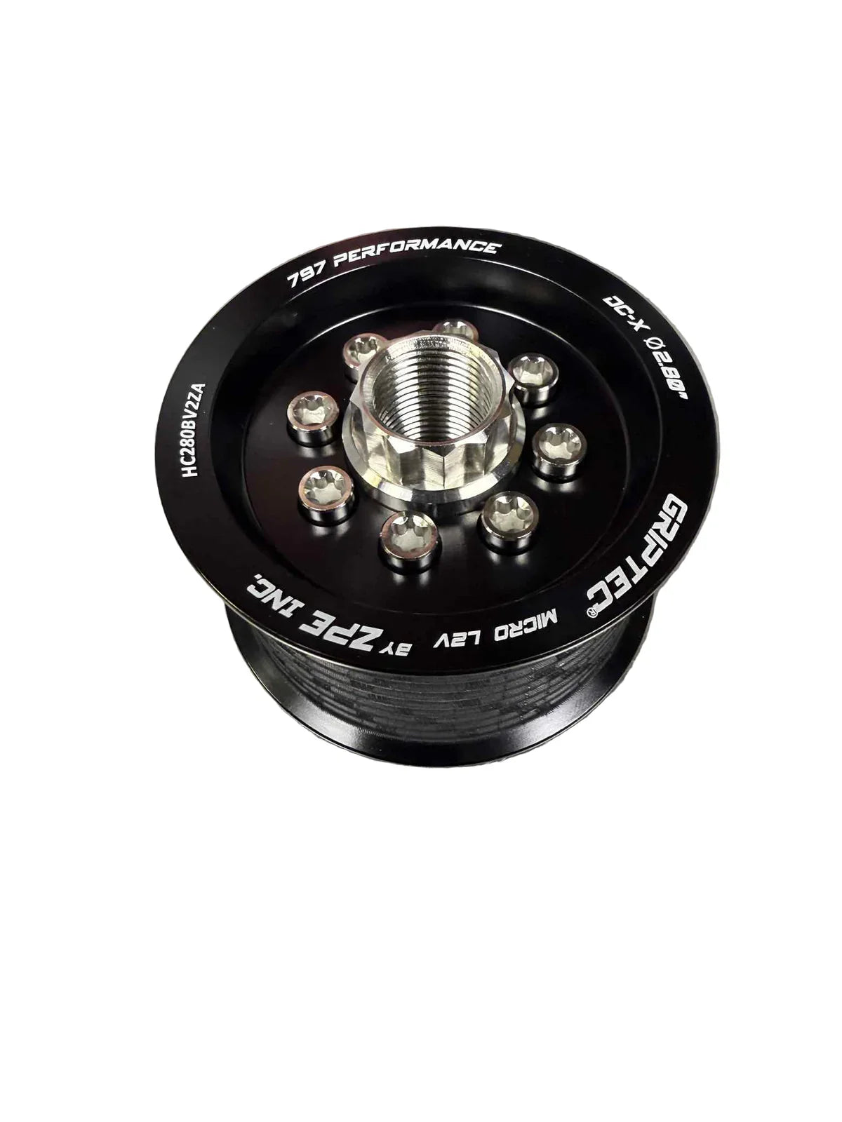GripTec TRX  Pulley 10 Rib Kit with HUB W/GripTec® V2