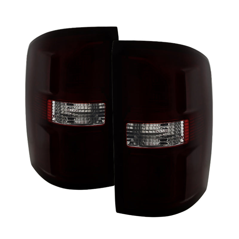 SPYDER Xtune GMC Sierra 1500 14-15 OEM Style Tail Light Red Smoked ALT-JH-GS14-OE-RSM 9034060