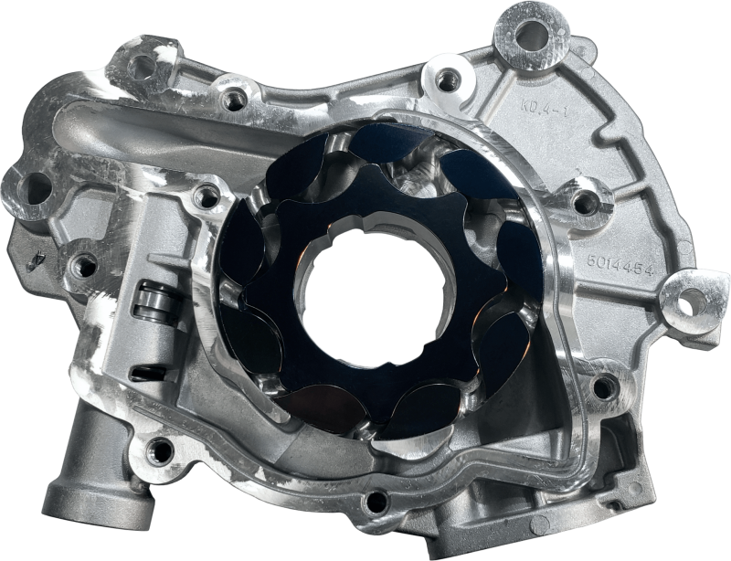 Boundary 2023+ Ford Coyote V8 Billet Gear Vane Ported Treated Oil Pump Assembly w/Billet Back Plate CM-S2-R3