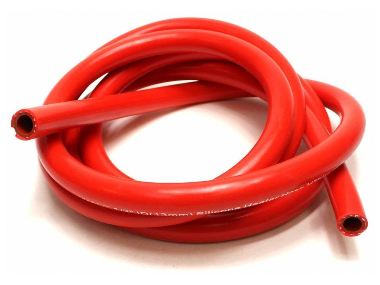 HPS High Temp 5/8" ID (16mm) Reinforced Silicone Heater Hose Red - 10 Feet
