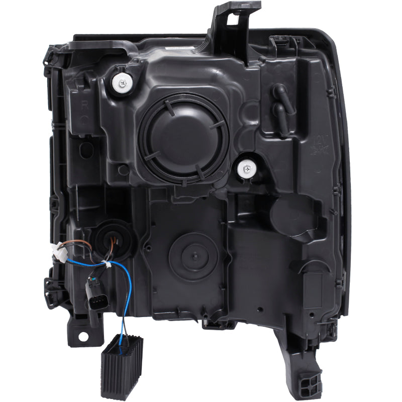 Anzo HL SEQ Chevy Silverado 1500 Black