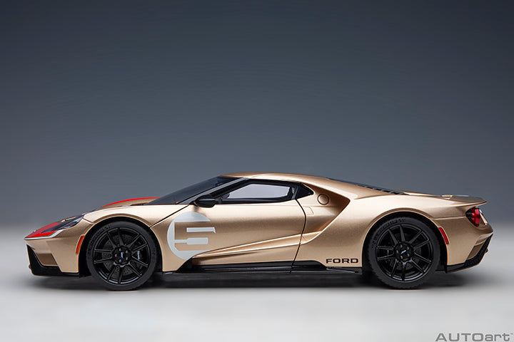 AUTOart Ford GT Heritage Edition #5 Holman Moody Gold 1:18