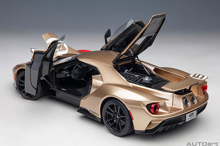 AUTOart Ford GT Heritage Edition #5 Holman Moody Gold 1:18