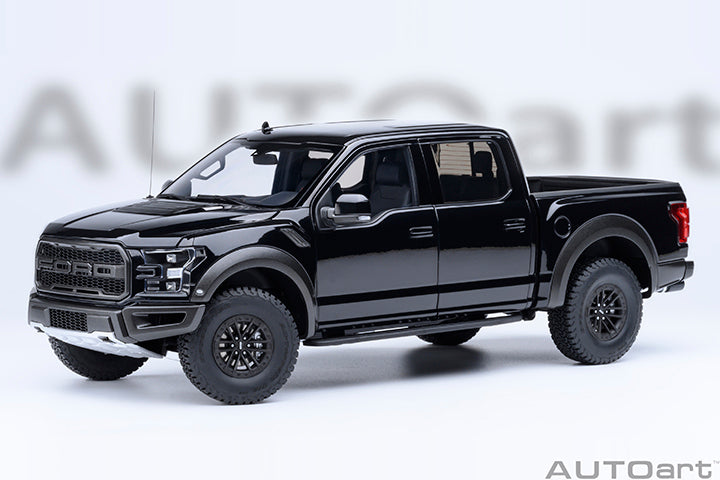 STM Diecast AUTOart 2019 Ford F-150 Raptor Supercrew Agate Black 1:18