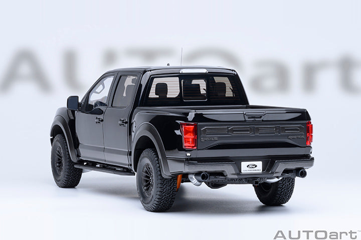 AUTOart 2019 Ford F-150 Raptor Supercrew Agate Black 1:18