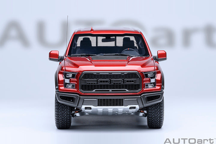 STM Diecast AUTOart 2019 Ford F-150 Raptor Supercrew Ruby Red 1:18 - View 5