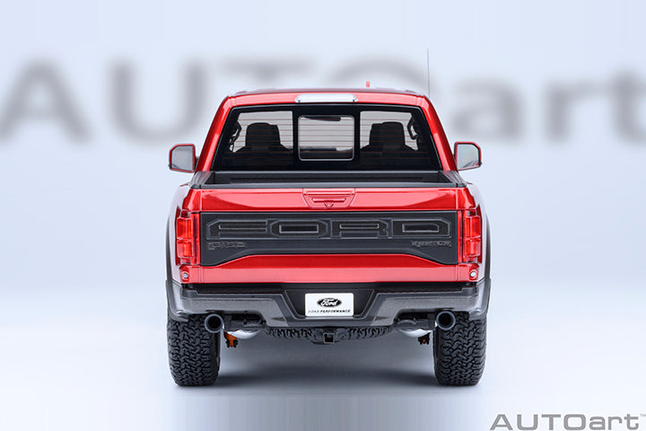 STM Diecast AUTOart 2019 Ford F-150 Raptor Supercrew Ruby Red 1:18 - View 6